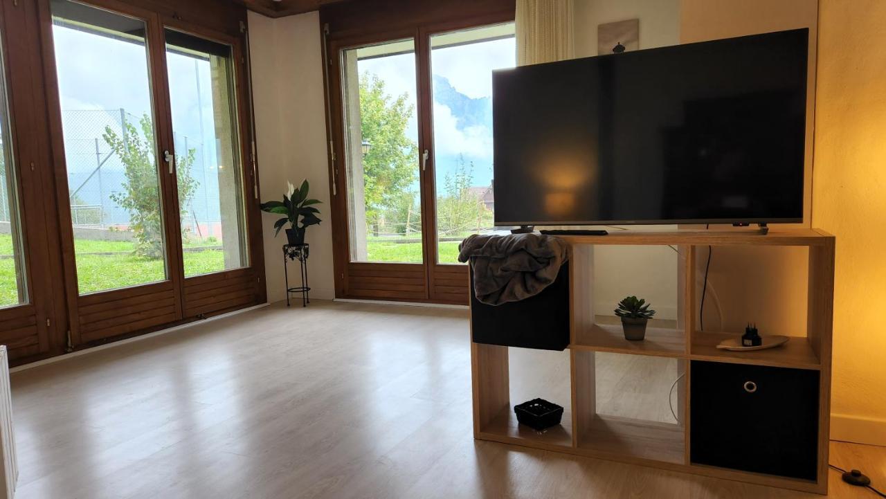 Schoene Ferienwohnung In Traumlage Fewo Solohike Seelisberg Eksteriør billede